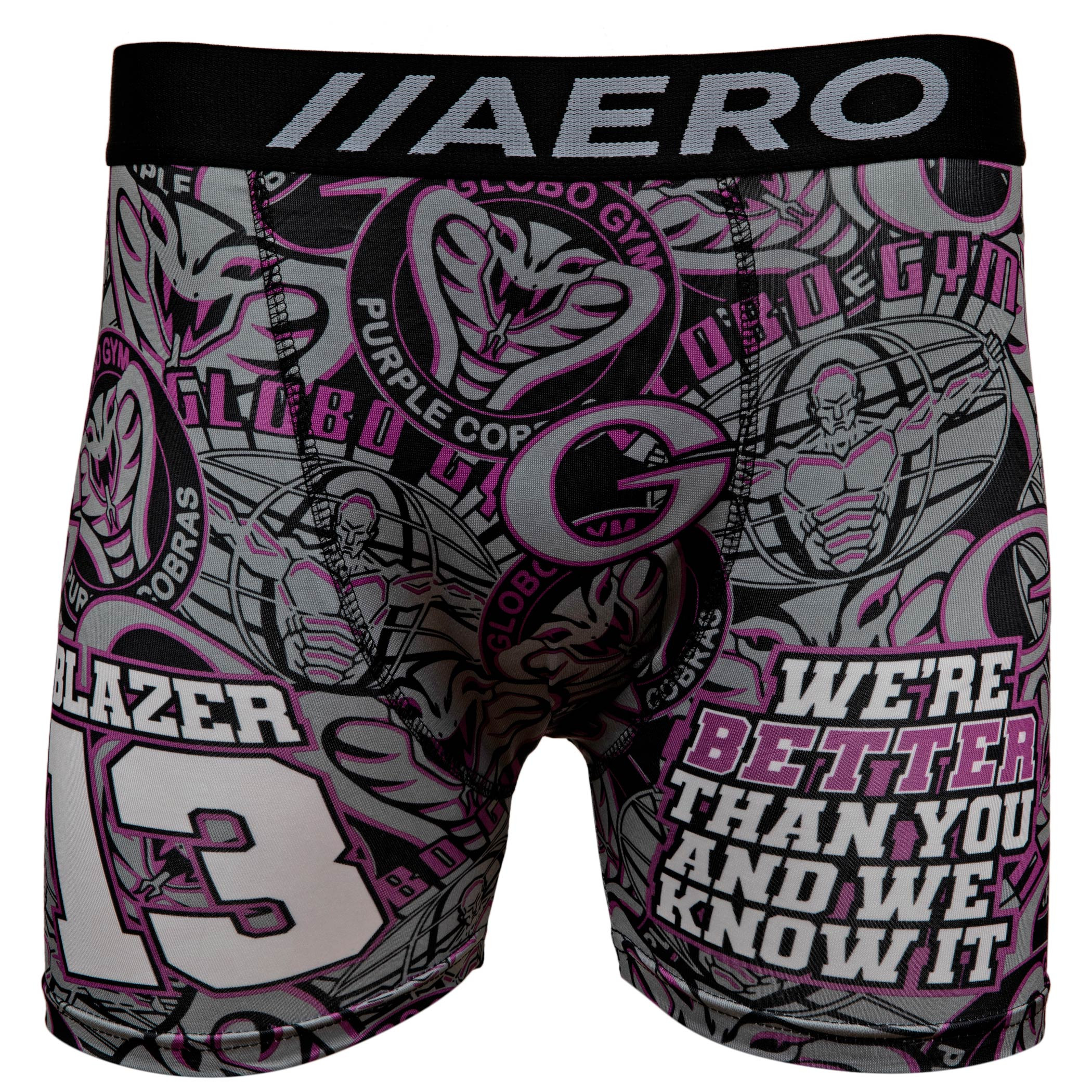 Dodgeball Average Joe's VS. Globo Gym Aero Boxer Briefs Underwear 2-Pack